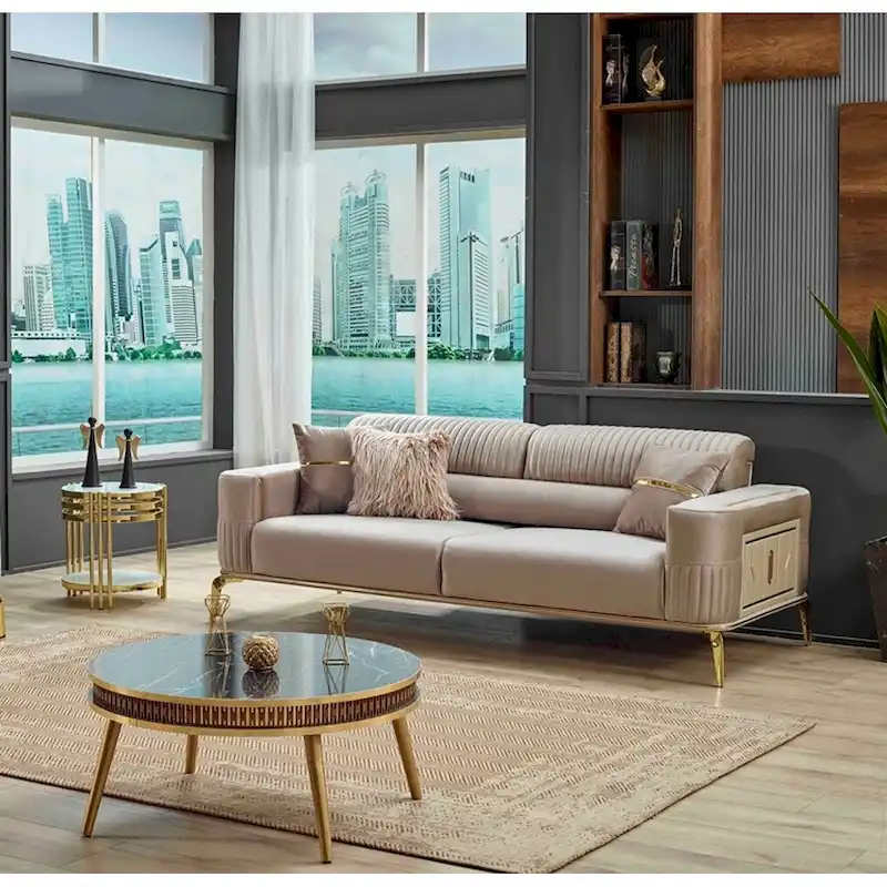 Armony 2-Pieces One Sofa One Loveseat Living Room Set