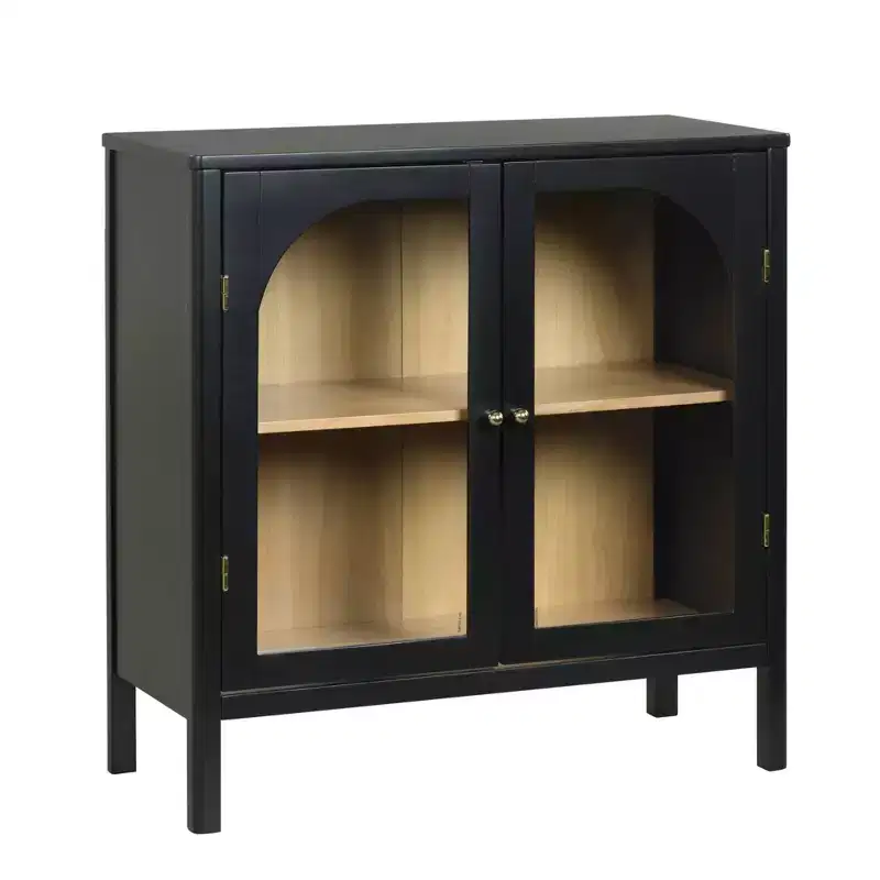 Nathan James Set of 3 Mason Console Cabinet with Doors