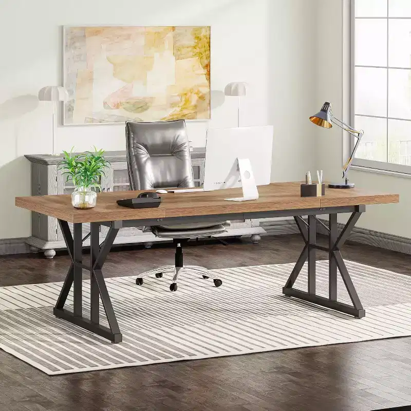 Lantine 70.86-Inch Modern Executive Desk
