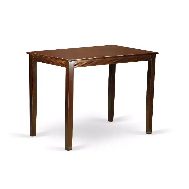 Rubber Wood Counter Height Dining Set Transitional Style 135