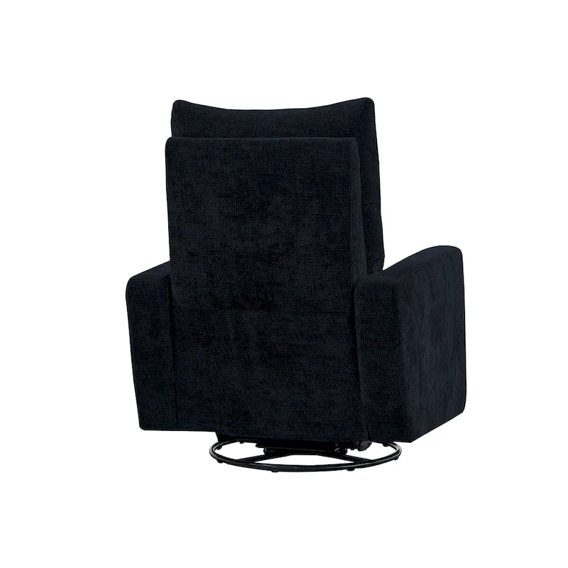 Olmas 33.5W Power Swivel Glider Recliner with USB Charger Set Of 2