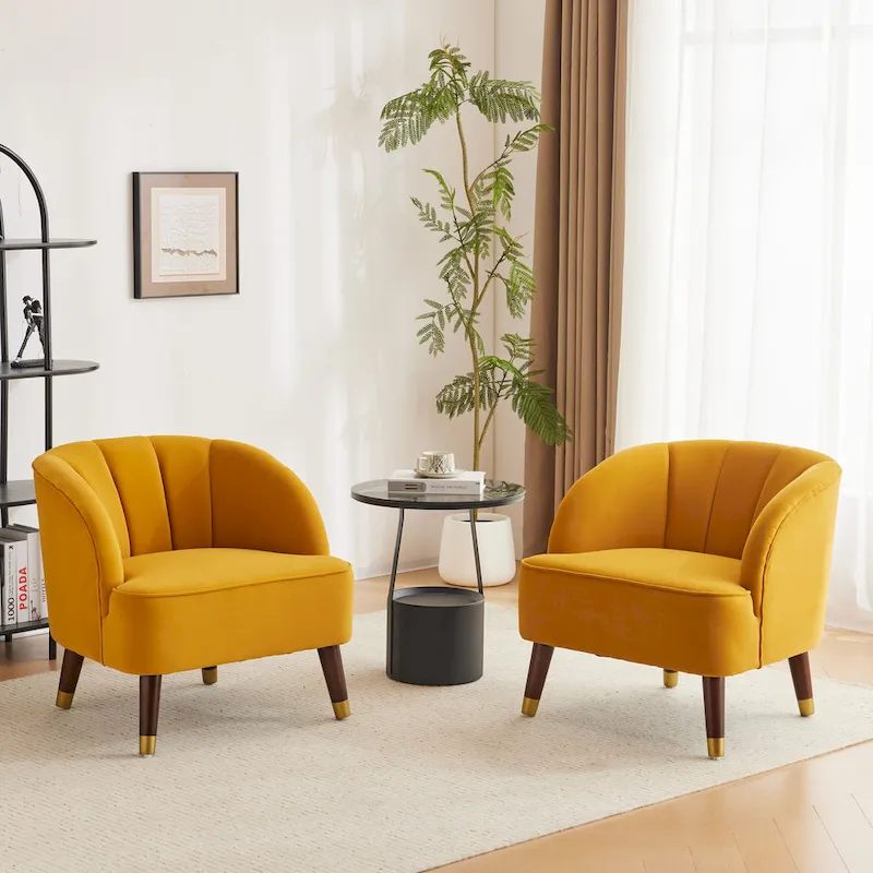 Modern Upholstered Club Chair