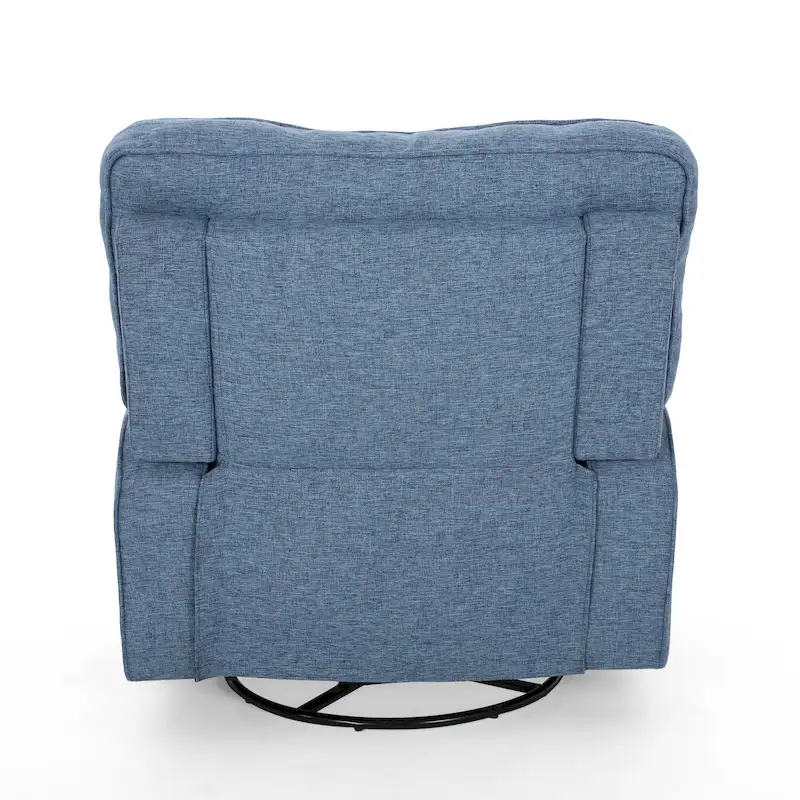 Crockett Traditional Glider Recliner with Swivel by Christopher Knight Home