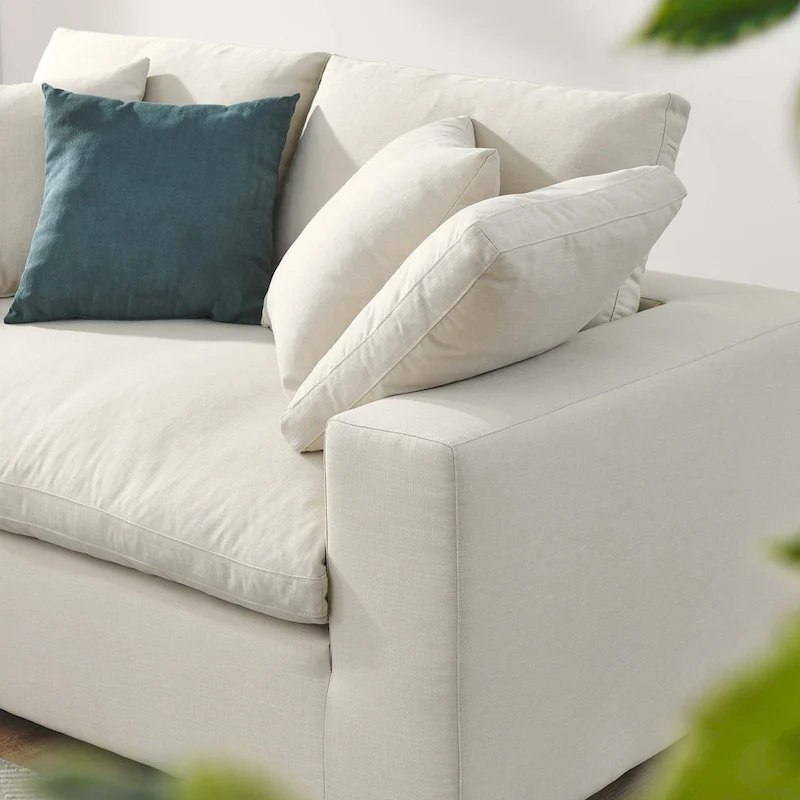 Commix Down Filled Overstuffed Loveseat - N/A
