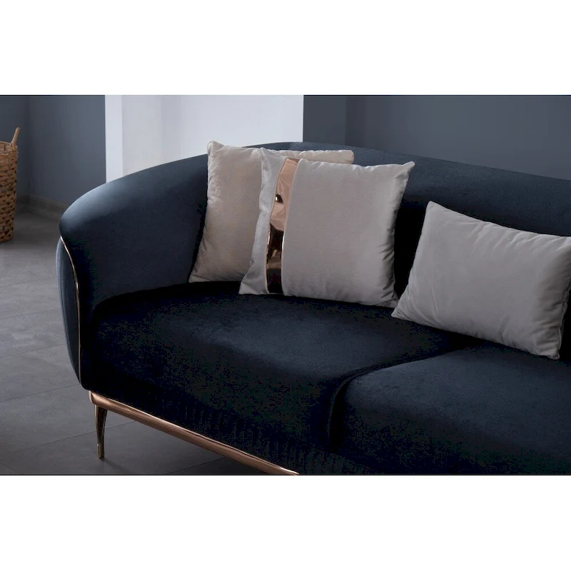 Kyt 4 Pieces Living Room Sets 2 Sofa 2 Chair