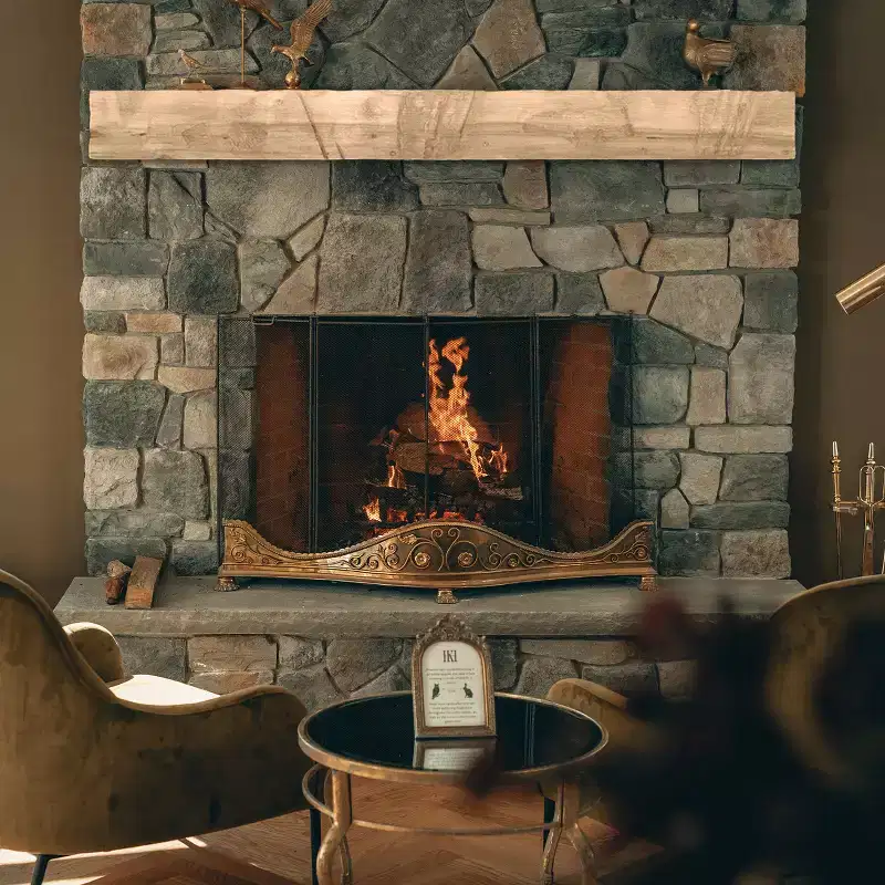 Wilson's Hand Hewn Mantel Beam - 10x8