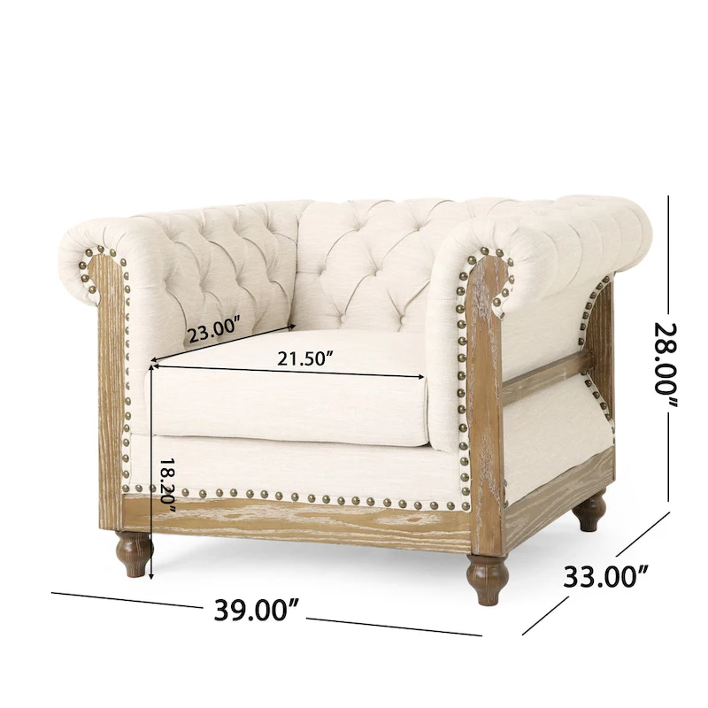 Voll Fabric 3 Piece Living Room Set by Christopher Knight Home