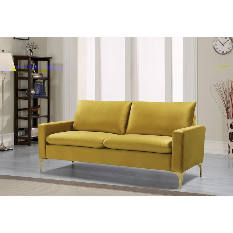 Buchholz 2 Piece Velvet Living Room Set