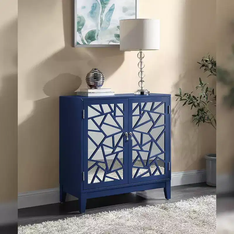 32-Inch Entryway Table (Blue Finish)