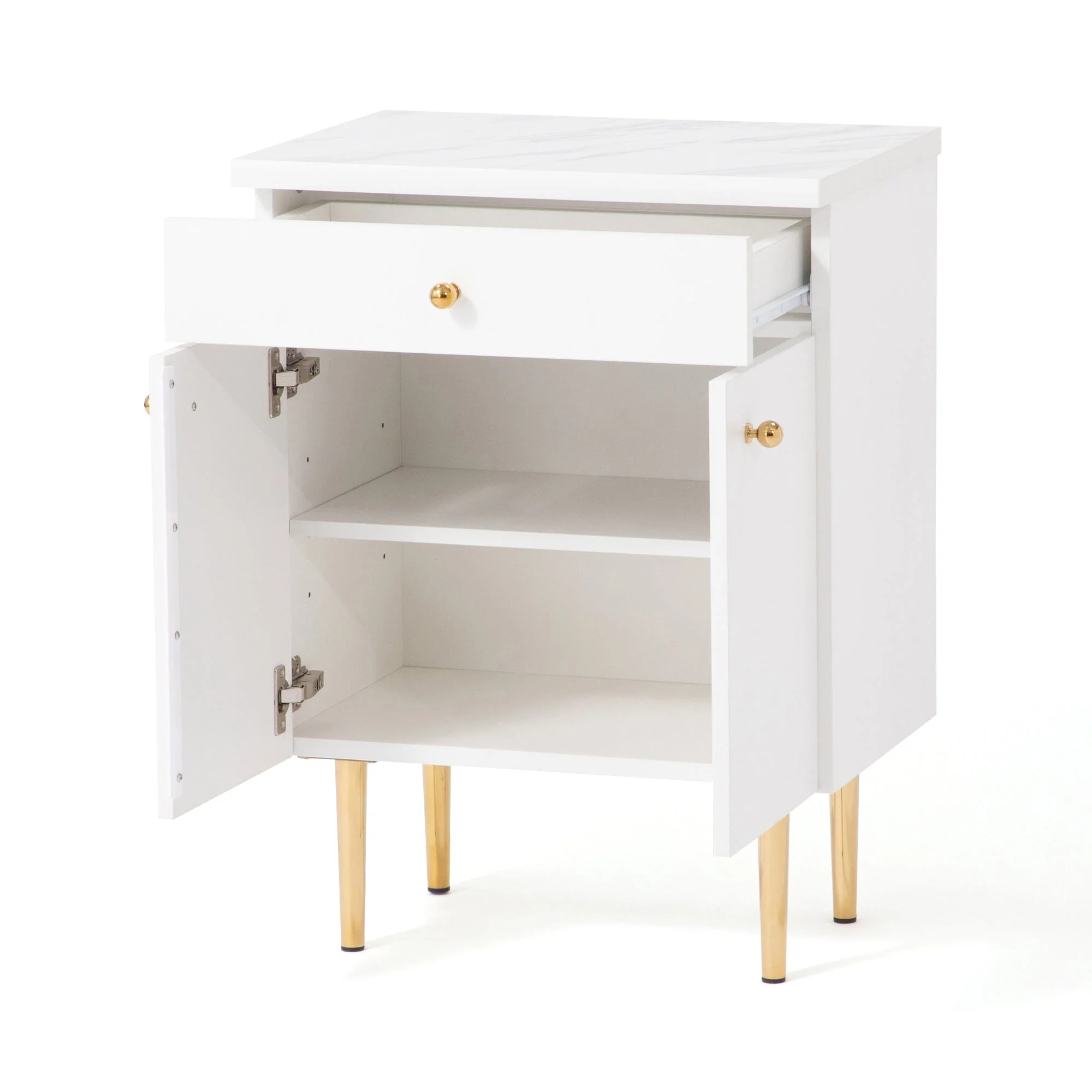 Multi-Color Sideboard with Storage Compartments