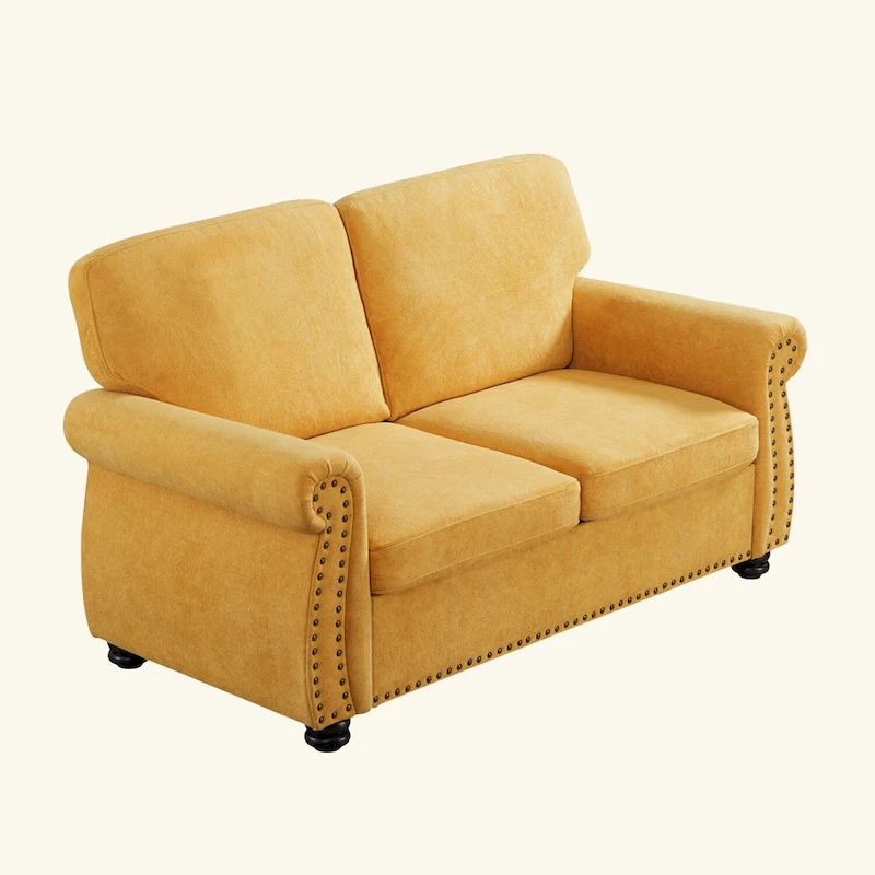 Soft Velvet Loveseat