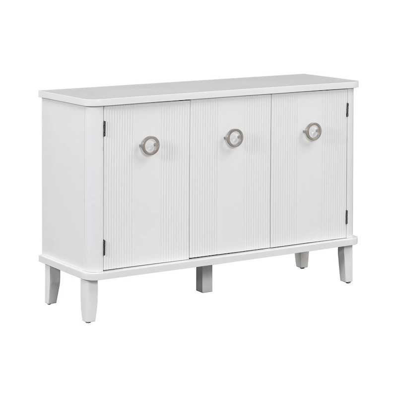Solid Wood Veneer Fraxinus Mandschuric Cabinet