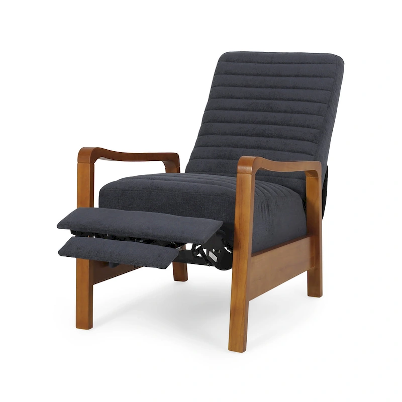 Munro Channel Stitch Pushback Recliner by Christopher Knight Home