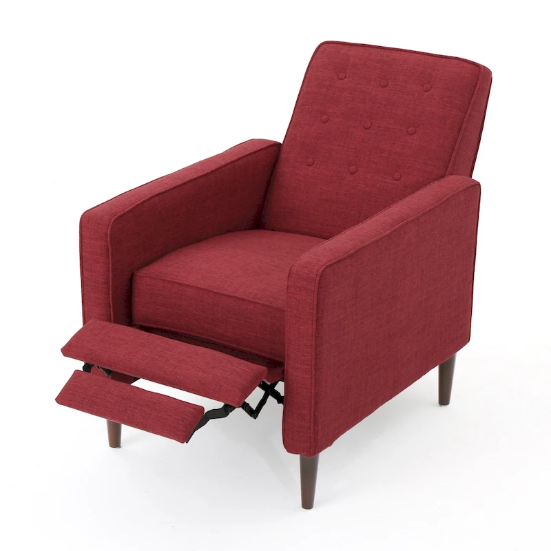 Mervynn Button Tufted Recliner (Set of 2) by Christopher Knight Home