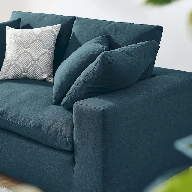Commix Down Filled Overstuffed Loveseat - N/A