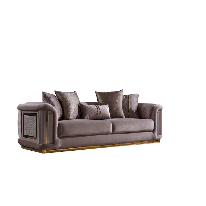 Ellie 2-piece Living room Set Pillow Back