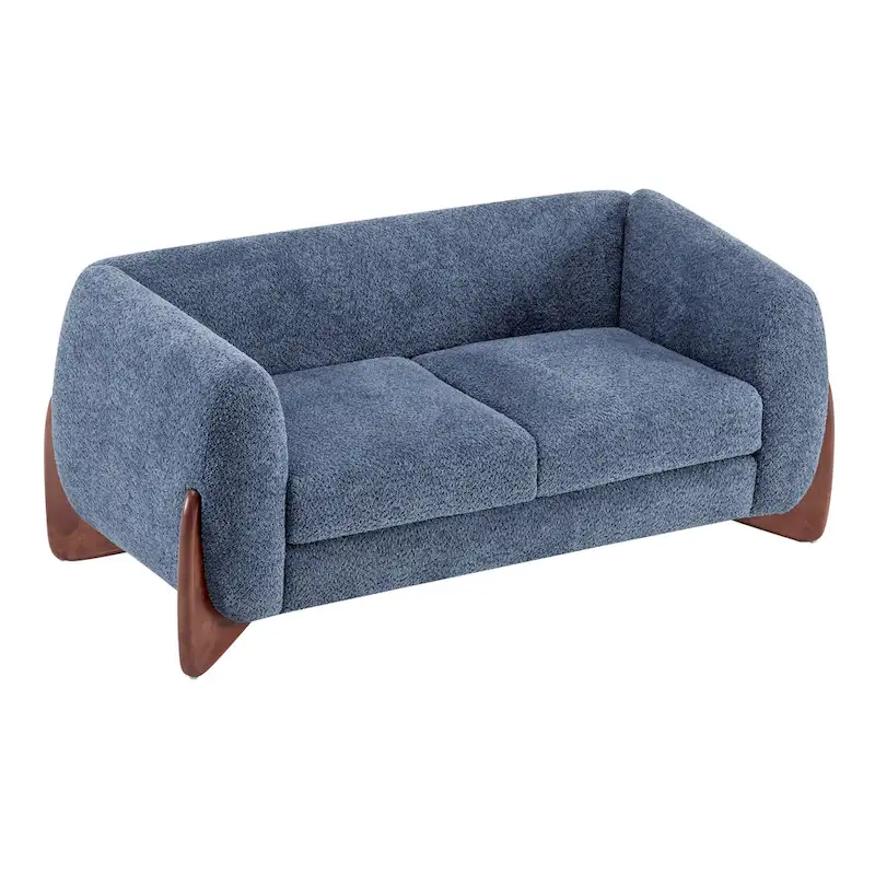 Arion Upholstered Boucle 2-Piece Living Room Sofa Set by Christopher Knight Home