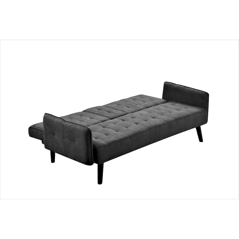Hash Tufted Upholstered Futon Sleeper