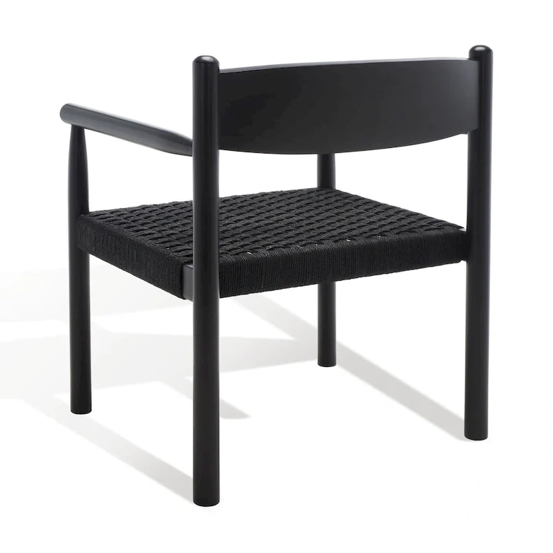 SAFAVIEH Couture Matisha Danish Rope Accent Chair - 24.75 W x 24.75 L x 30 H - 25Wx25Dx30H
