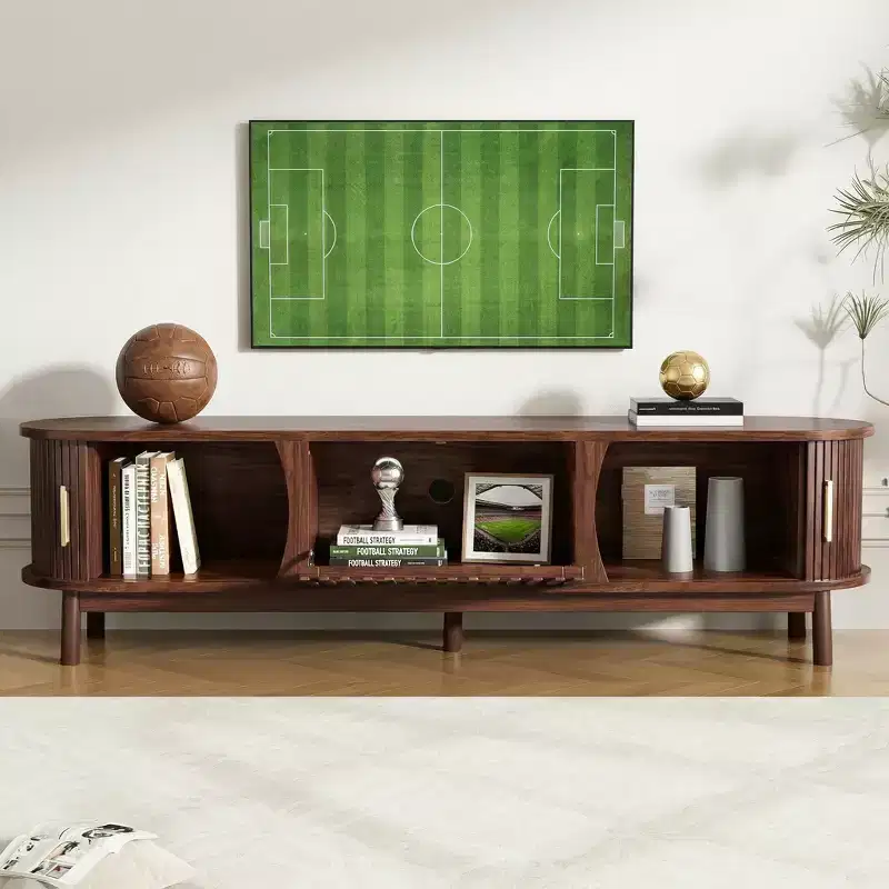 Modern Farmhouse TV Stand for 75