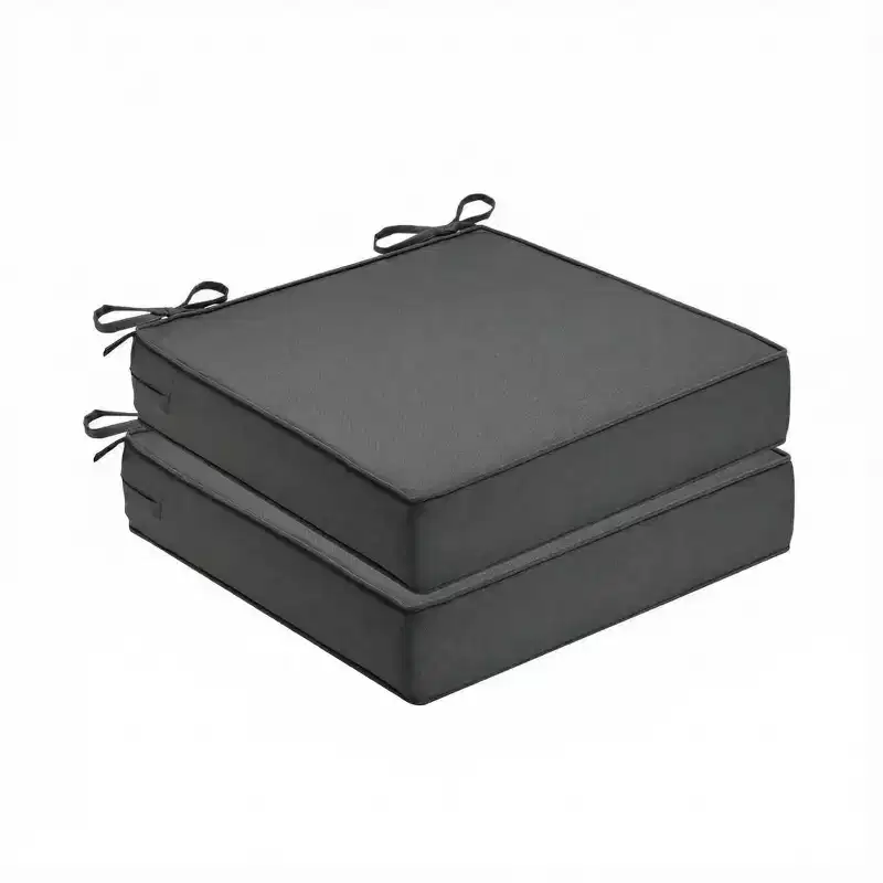 2 Pcs Outdoor Chair Cushion Patio, Waterproof Seat Pad for Balcony Diningroom