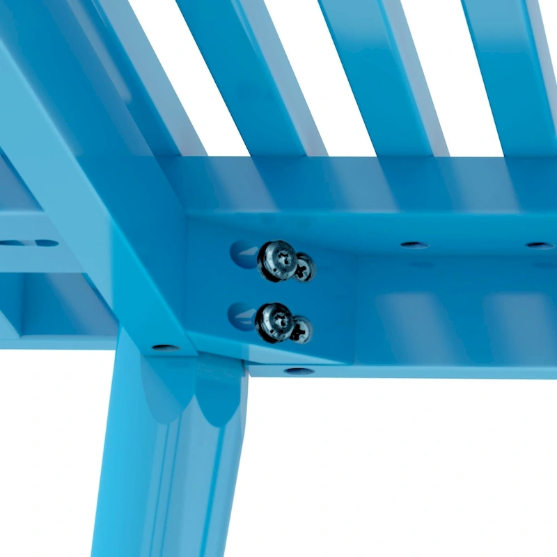Plank and Beam Mid Century Single Wood Entryway Bench - 41.3 L x 16.5 W x 17.5 H