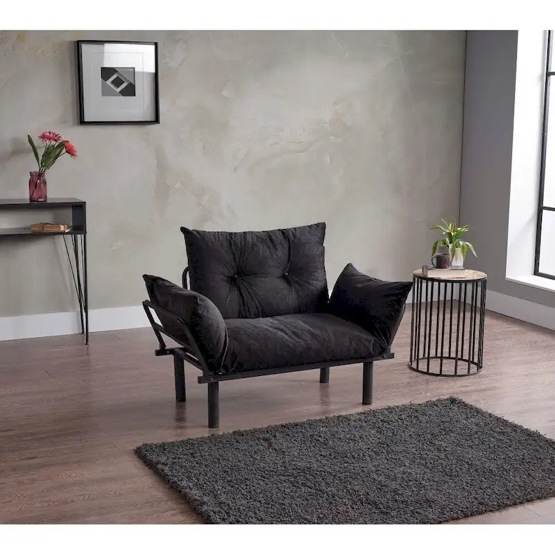 Sona Futon Love Seat ,Frame collapsible