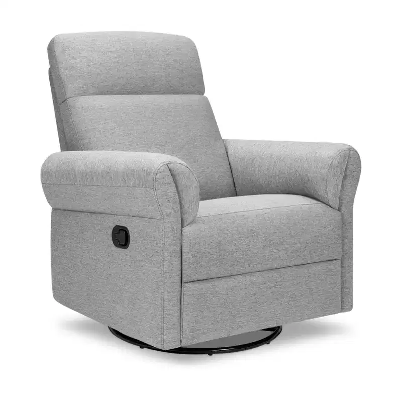 Recliner and Swivel Glider with Adjustable Headrest and Armrests