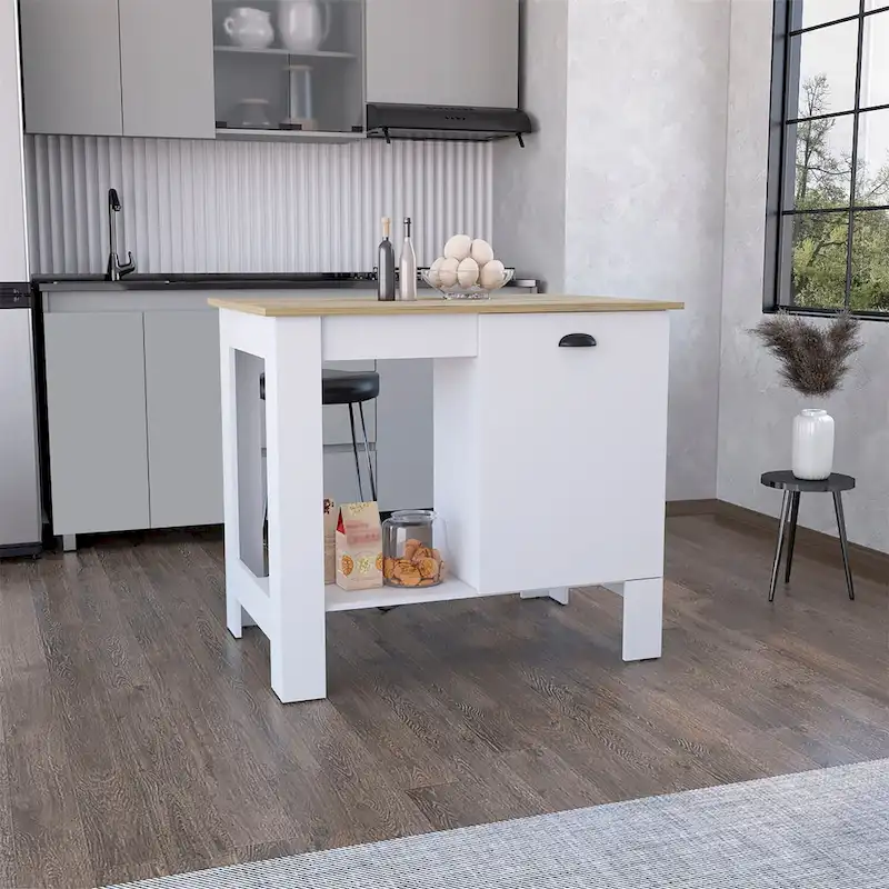 Wooden Kitchen Island