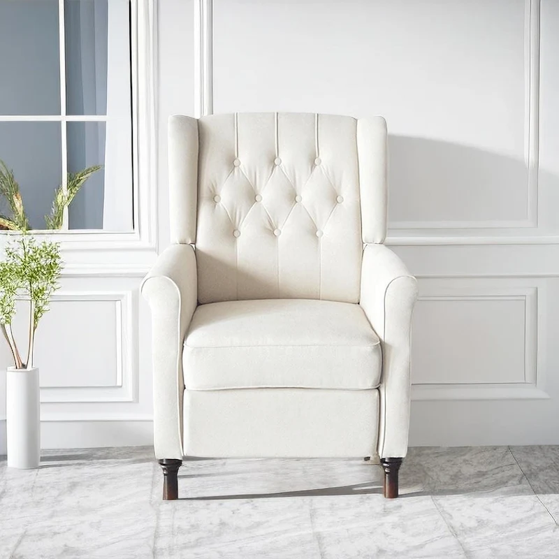 Adjustable Back Recliner Sofa