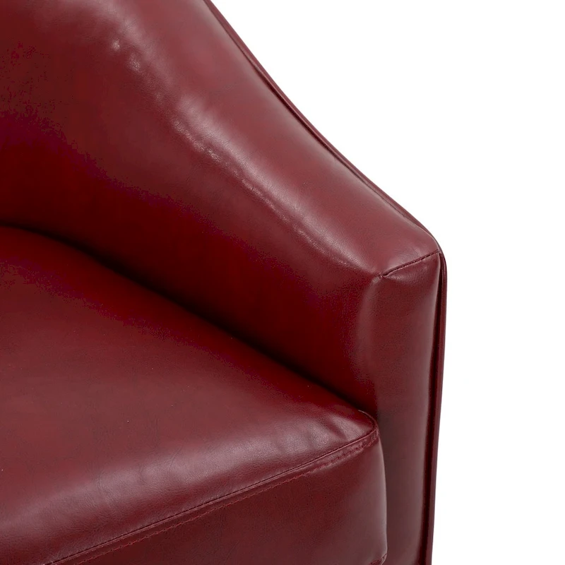 Justine Faux Leather Loveseat by Christopher Knight Home