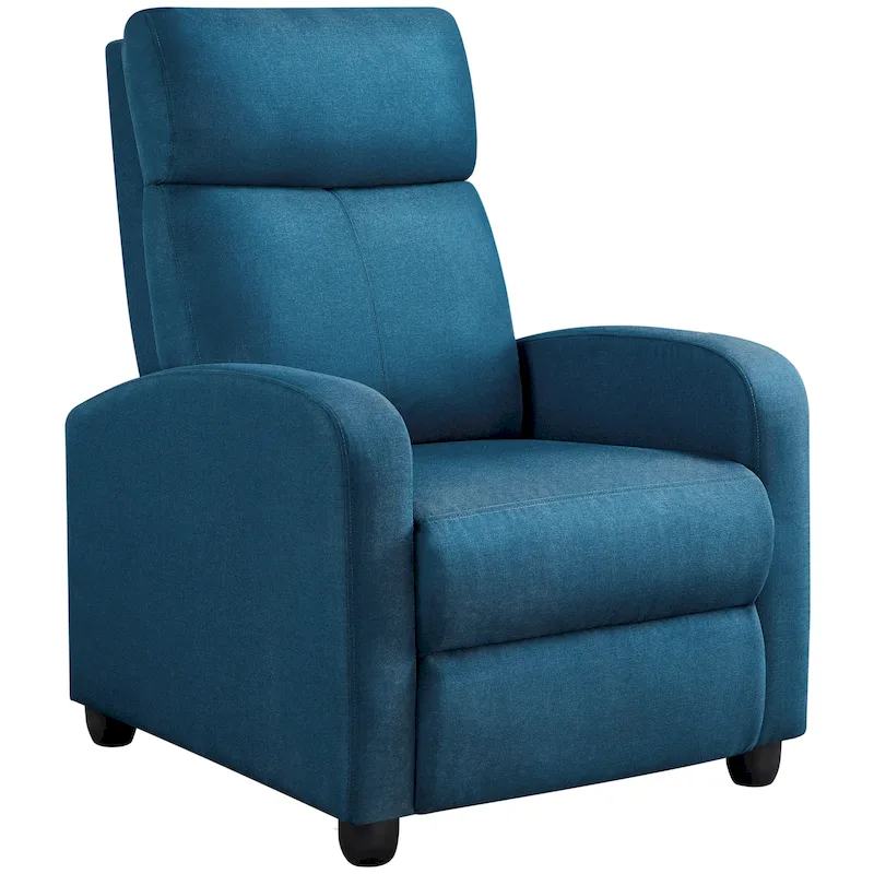 Yaheetech Modern Fabric Recliner Chair