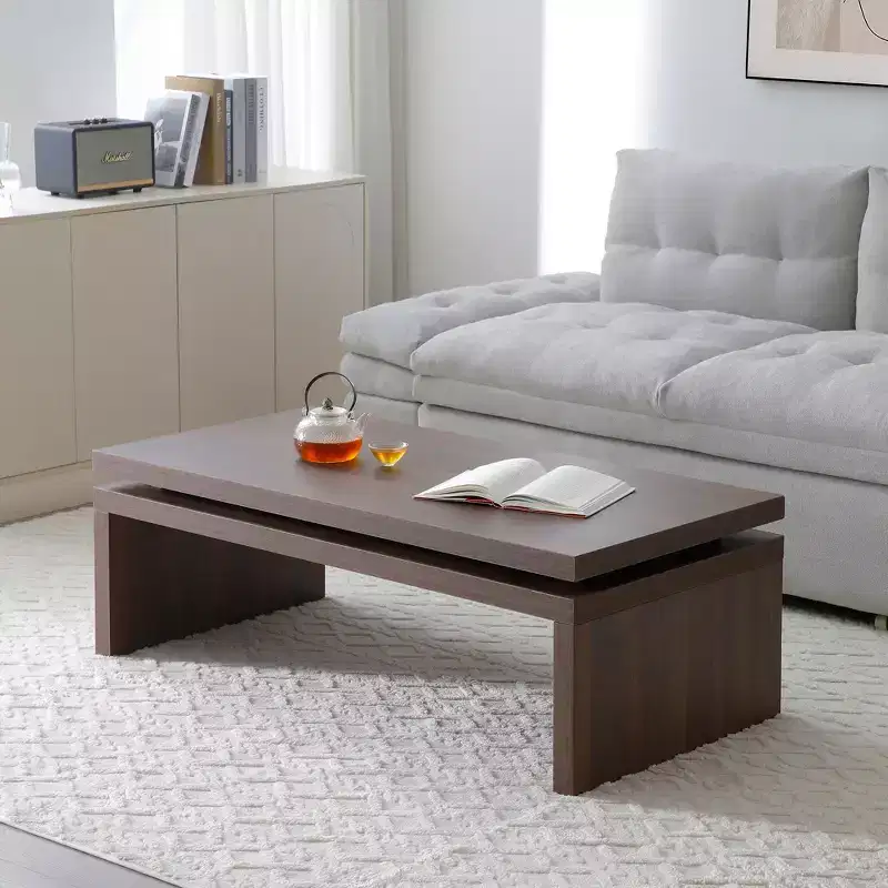 47-Inch Rectangle Firwood Coffee Table