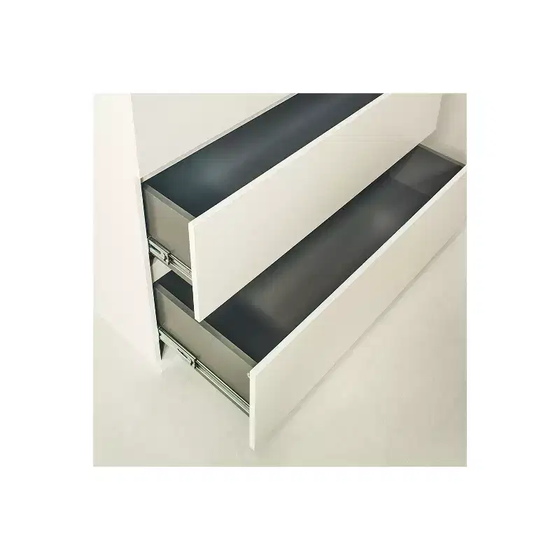 HomeStock Liv Four-Drawer Contemporary Wood Chest