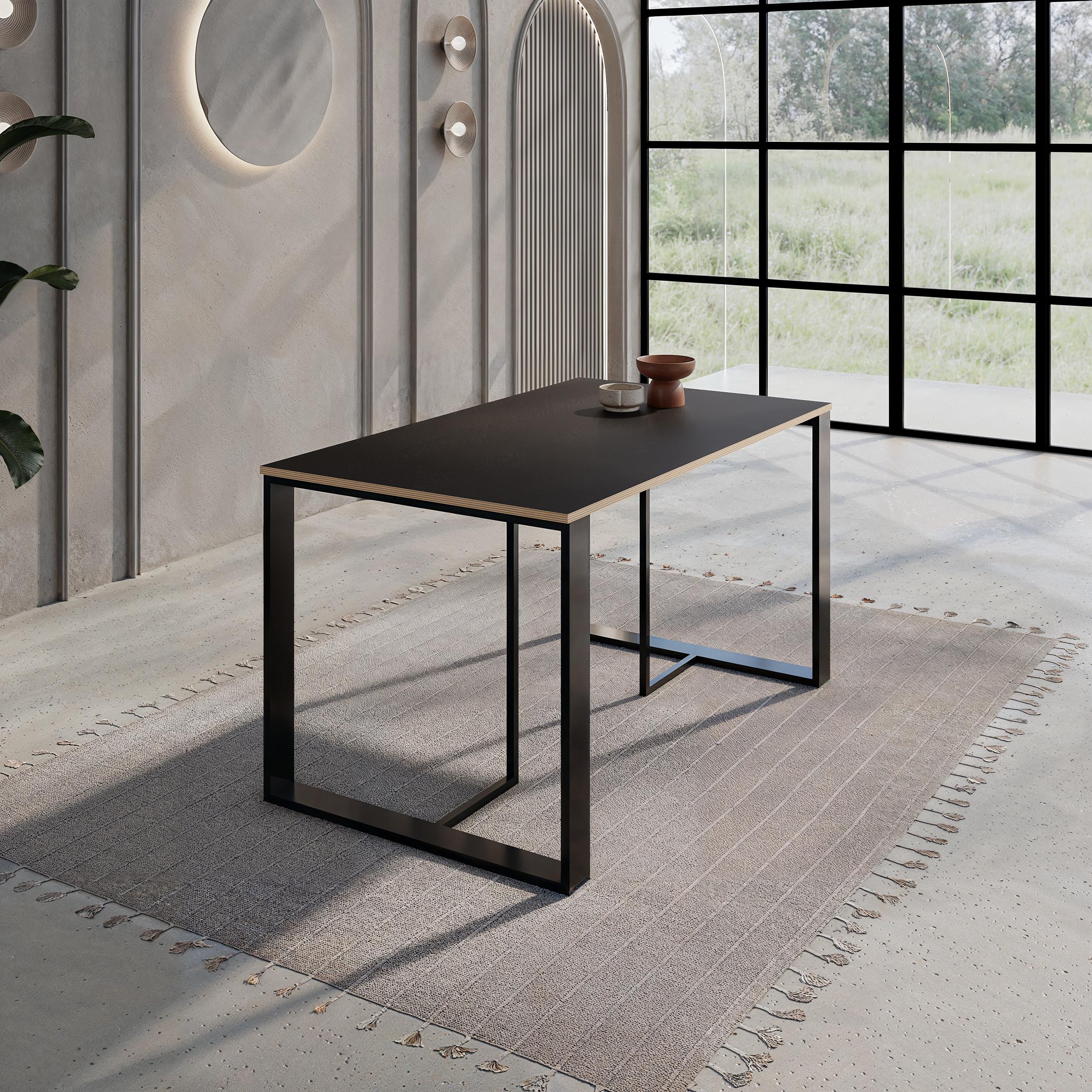 Lenora Dining Table – 140x80 cm – Modern Dining Table