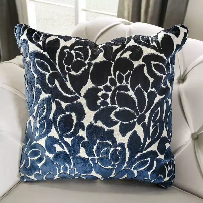 Button Tufted Velvet Sofa, 3-Seater with Wood Frame and Black Legs