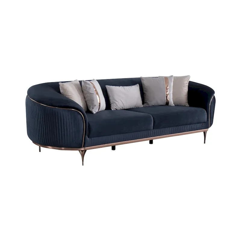 Kyt 4 Pieces Living Room Sets 2 Sofa 2 Chair