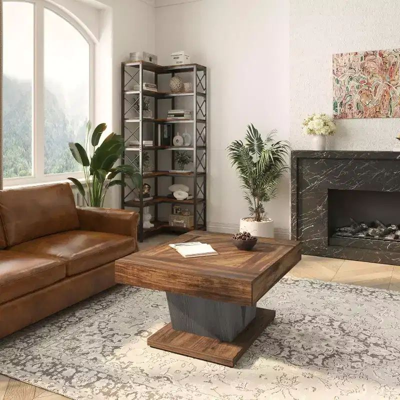 Tribesigns 31.5 Square Coffee Table