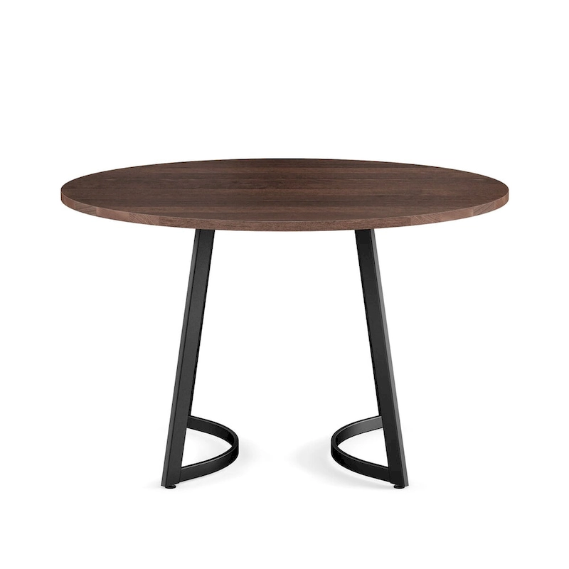 Amisco Joelle Solid Wood Table and Camilla Chairs 5-Pieces Dining Set