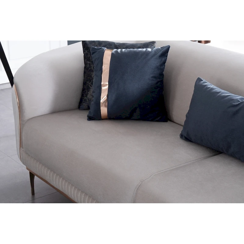 Kyt 4 Pieces Living Room Sets 2 Sofa 2 Chair