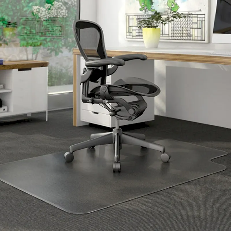 PVC Home Office Transparent Protective Mat Chair Mat