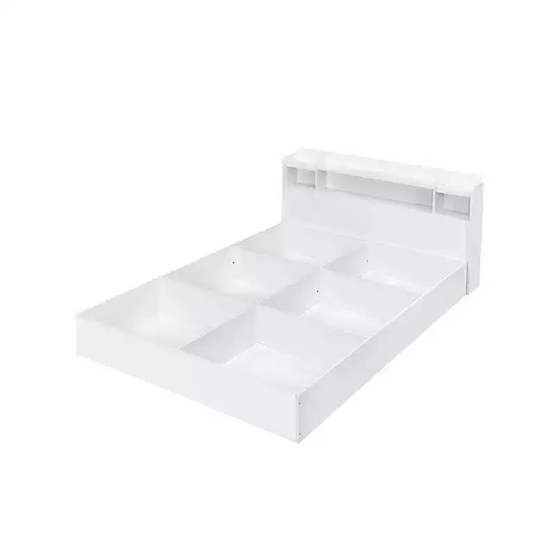 83" Queen Bed Perse Bed White Finish - Acme Furniture