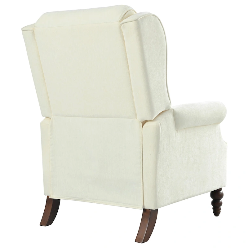 Barnn Upholstered Recliner with Wing Back by Christopher Knight Home