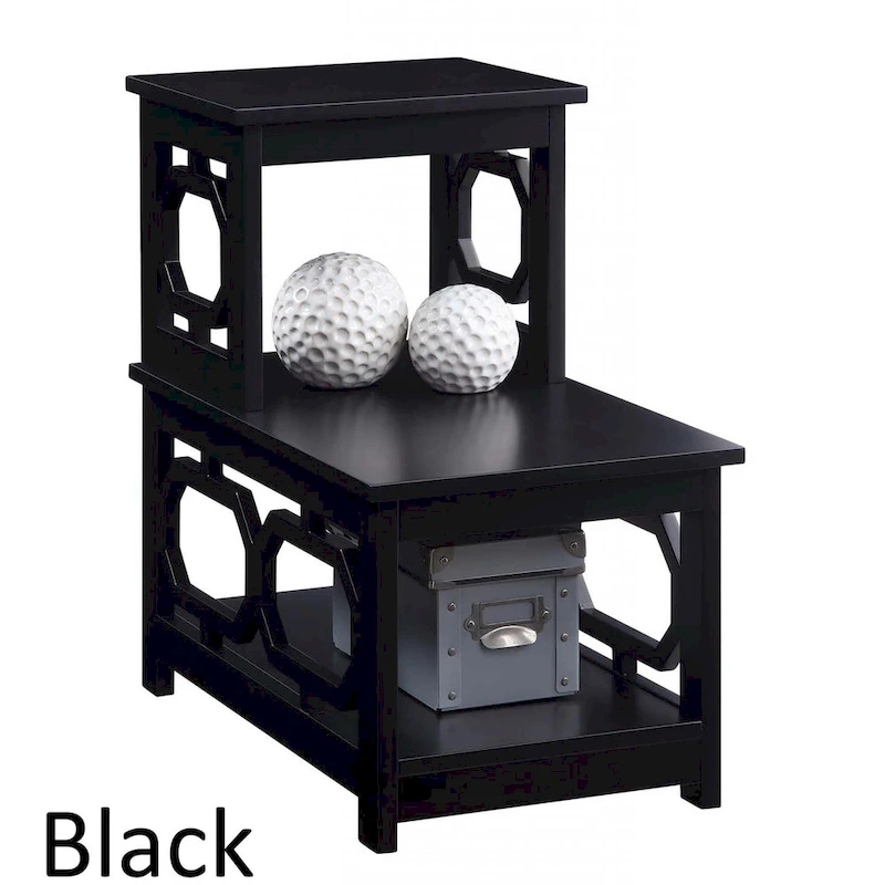 Convenience Concepts Omega 2 Step Chairside End Table