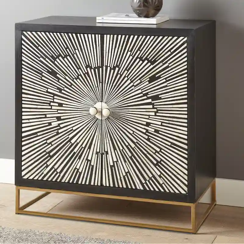 Steve Silver Avon 2-door Sunburst Accent Cabinet