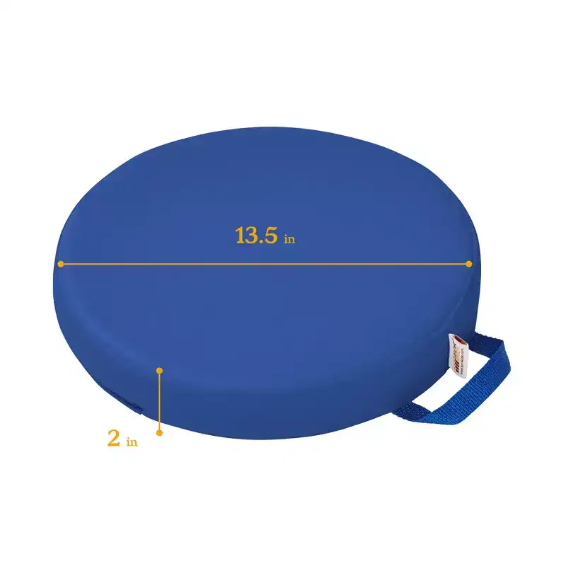 SoftZone Round Floor Cushion with Handle 6-Piece