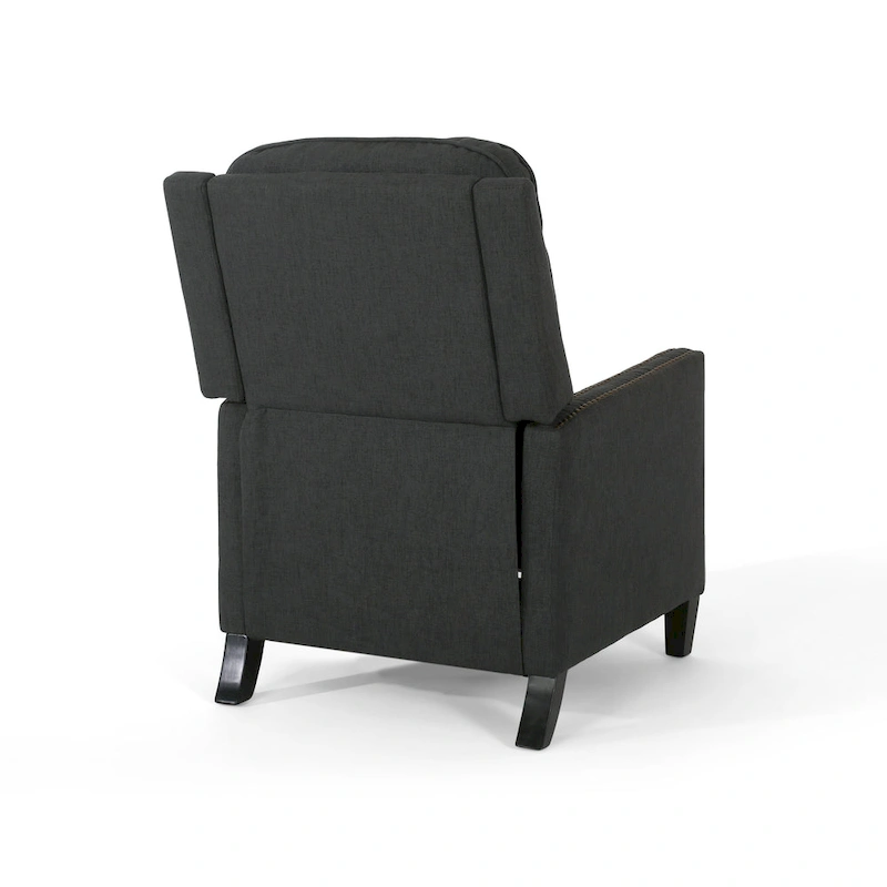 Cecelia Traditional Fabric Pushback Recliner by Christopher Knight Home