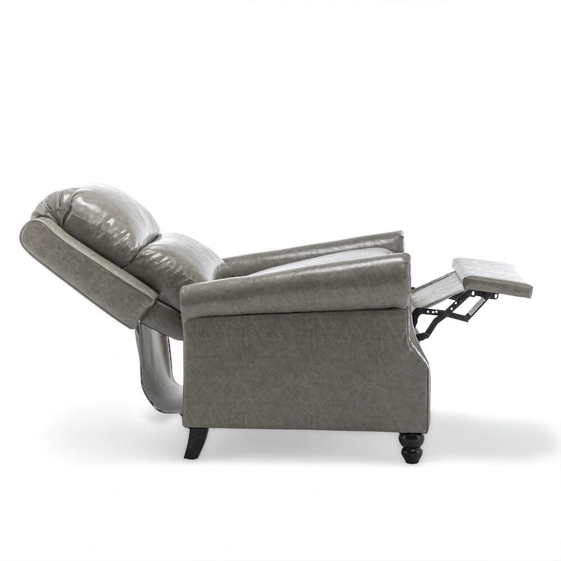Modern Padded Seat Recliner Chair with PU Leather
