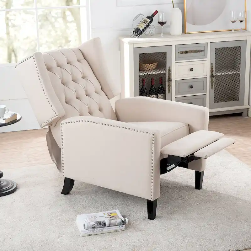 27 Wide Manual Wing Chair Recliner