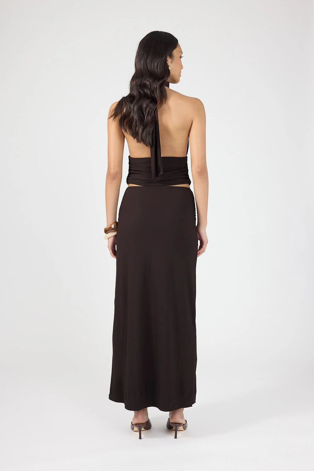 Maxi Skirt Brown